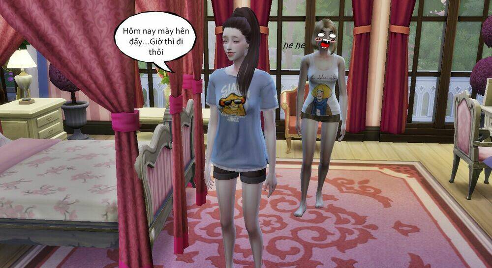 mồi câu [ truyện sims ] chapter 2 8