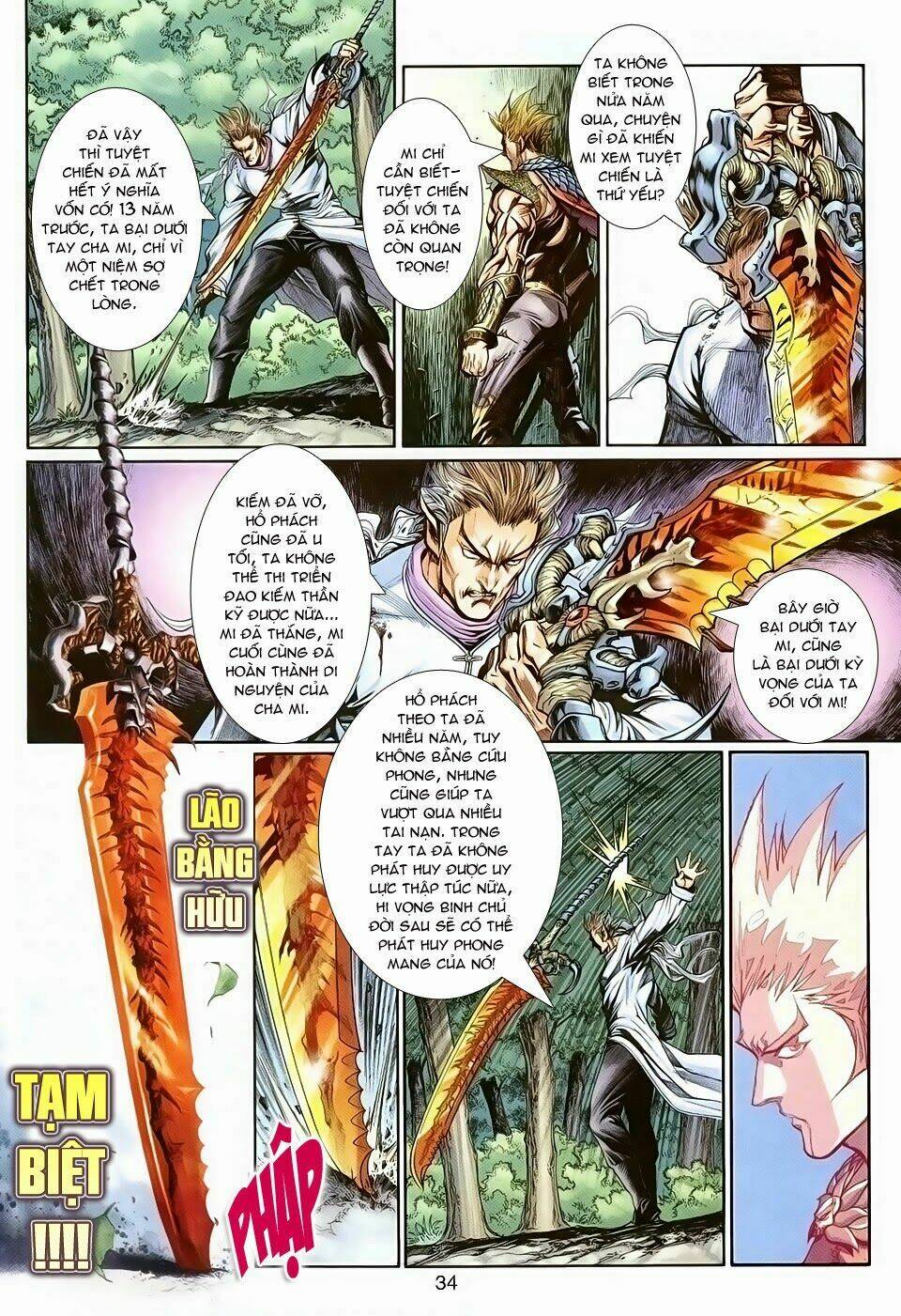 thần binh tiền truyện 1 - đỉnh phong tuyệt chiến chapter 2 33