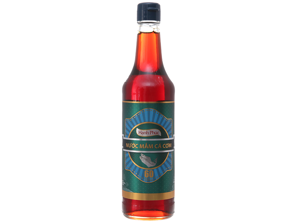 Nước mắm Hạnh Phúc 60 độ đạm Chai 500ml