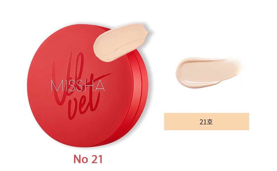 Phấn Nước Mỏng Mịn, Che Phủ Tốt, Lâu Trôi Missha Velvet Finish Cushion SPF50+ PA