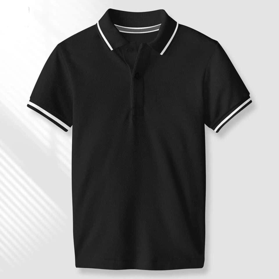 Áo polo nam ngắn tay có cổ Vicenzo regular fit chuẩn hàng xuất, áo phông thun polo nam tay ngắn