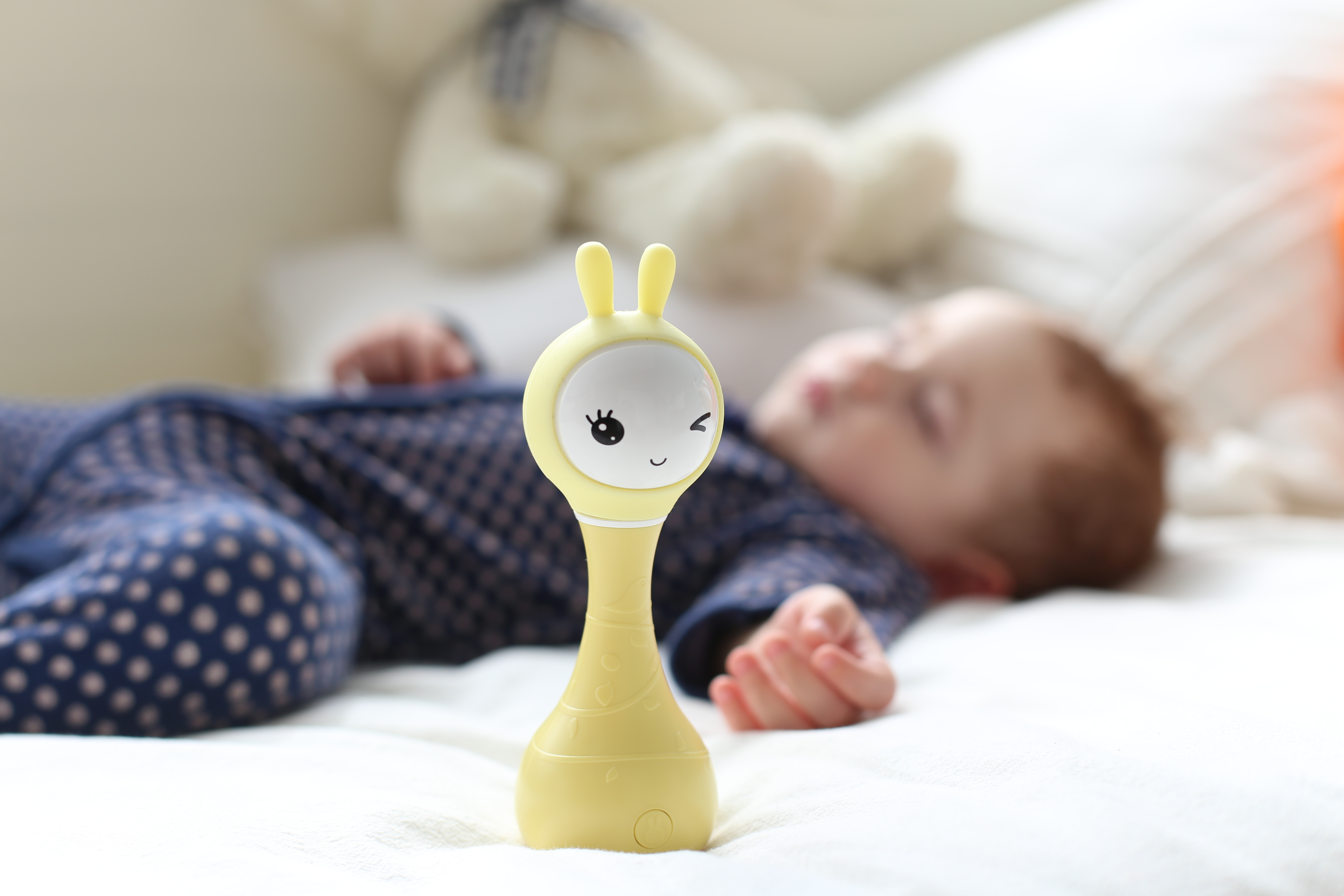 Lục lạc phát nhạc thông minh giáo dục cho bé Alilo Smarty R1 - Đồ chơi trẻ em, đồ chơi giáo dục sớm - Hàng chính hãng - Máy phát nhạc, kể chuyện cho bé, trợ lý giấc ngủ giúp bé ngủ ngon