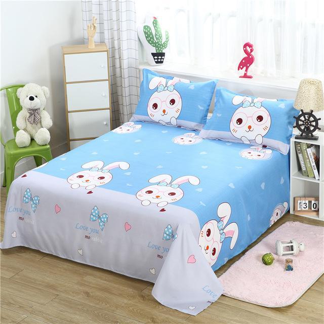 34 Bộ Giường Ngủ 1 Giường Nữ Hoàng Vương Sinh Đôi Bông/Polyester Tấm Phẳng Trải Giường Trang Bị Tấm bedsheets