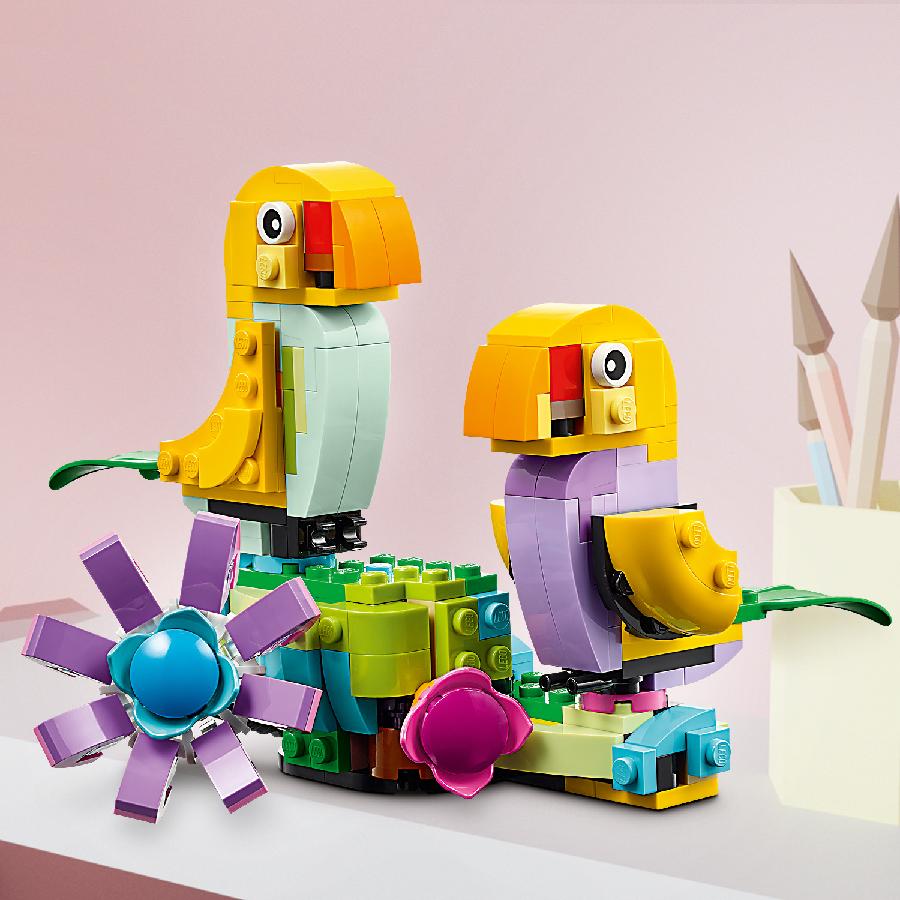 Hình ảnh Đồ Chơi Lắp Ráp Chậu Hoa Trang Trí Hình Bình Tưới Cây LEGO CREATOR 31149 (420 chi tiết)