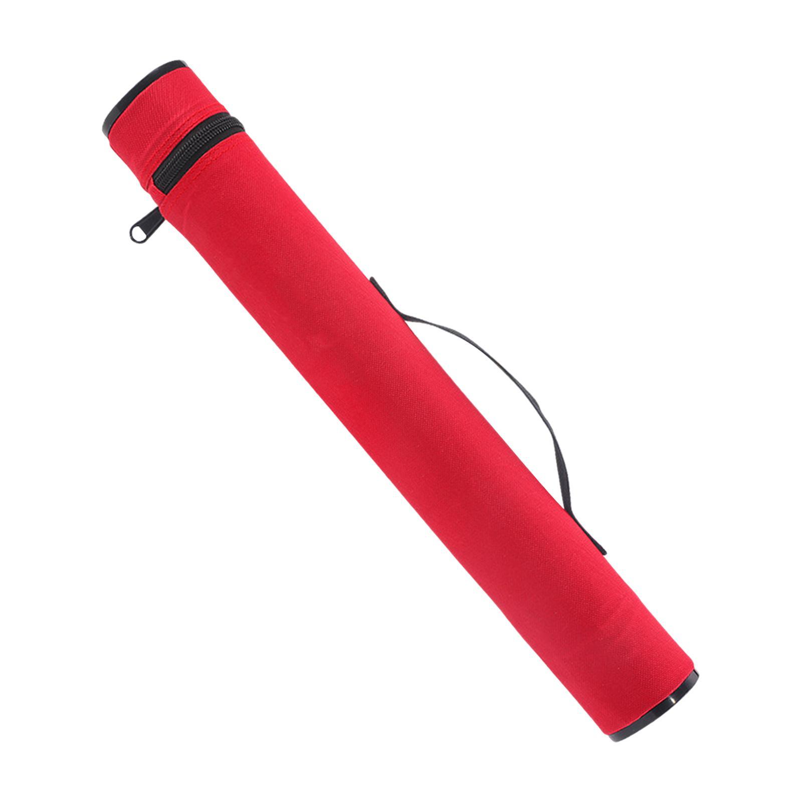 Fly Fishing Rods Case Travel Carry Case Portable Accessories Storage Organizer Fishing Rod Cover Fishing Pole Storage Bag Fishing Rods Bags