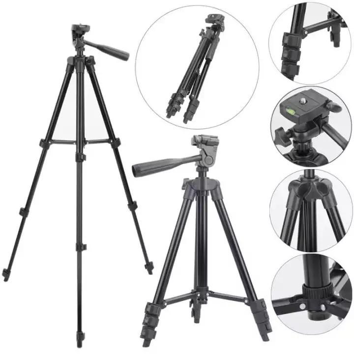 TRIPOD ĐIỆN THOẠI, MÁY ẢNH 105CM KÈM REMOTE BLUETOOTH CHỤP ẢNH TỪ XA MS100