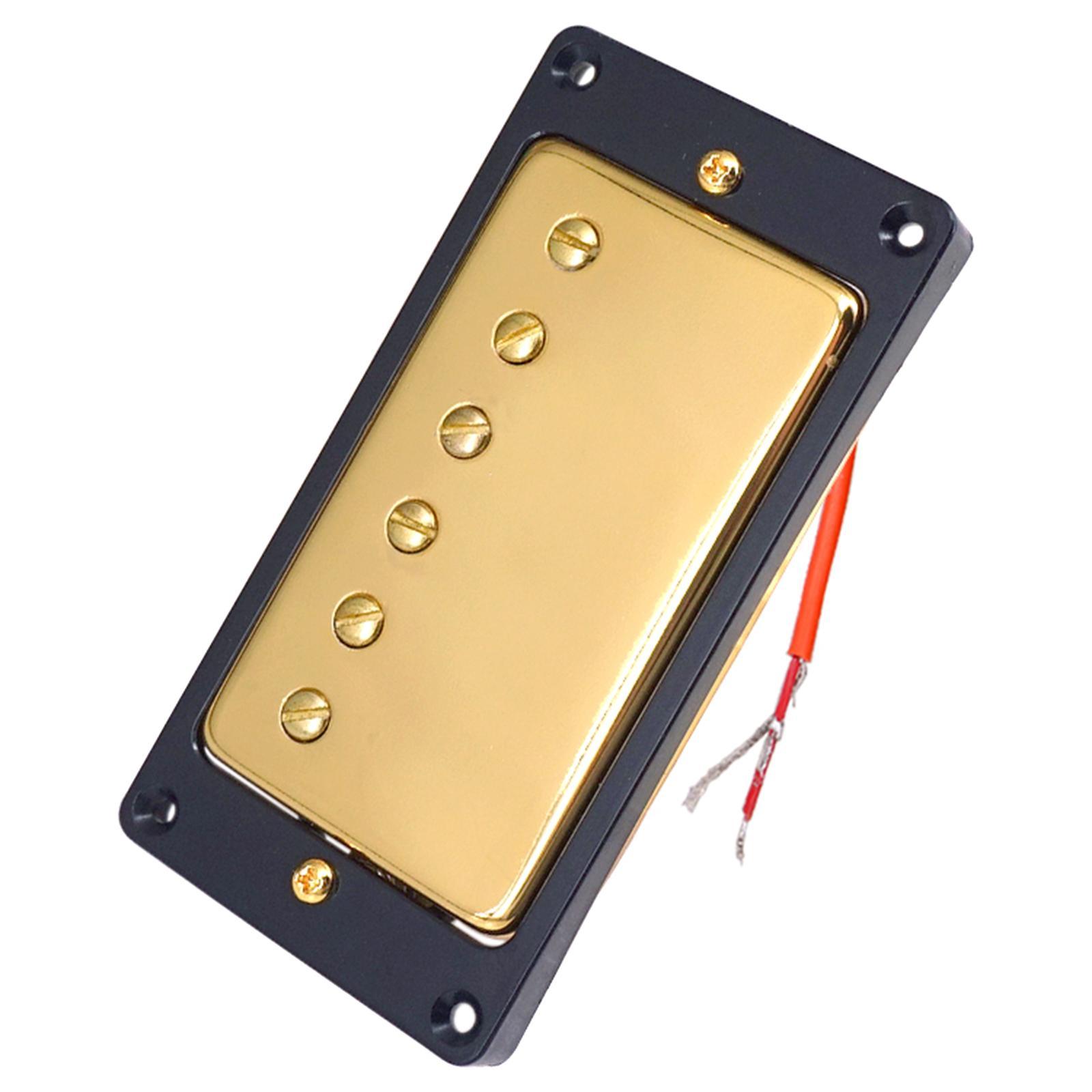 Pro Double Coil Pickup Part 5.2cm, Electric Guitar Neck Bridge Pickup, Guitar Neck Pickup Gear Tools for LP Guitar, Electric Guitar Supplies