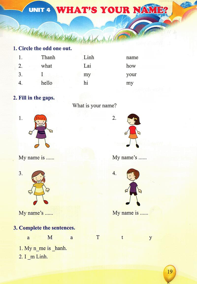 Vở Thực Hành Tiếng Anh Lớp 3