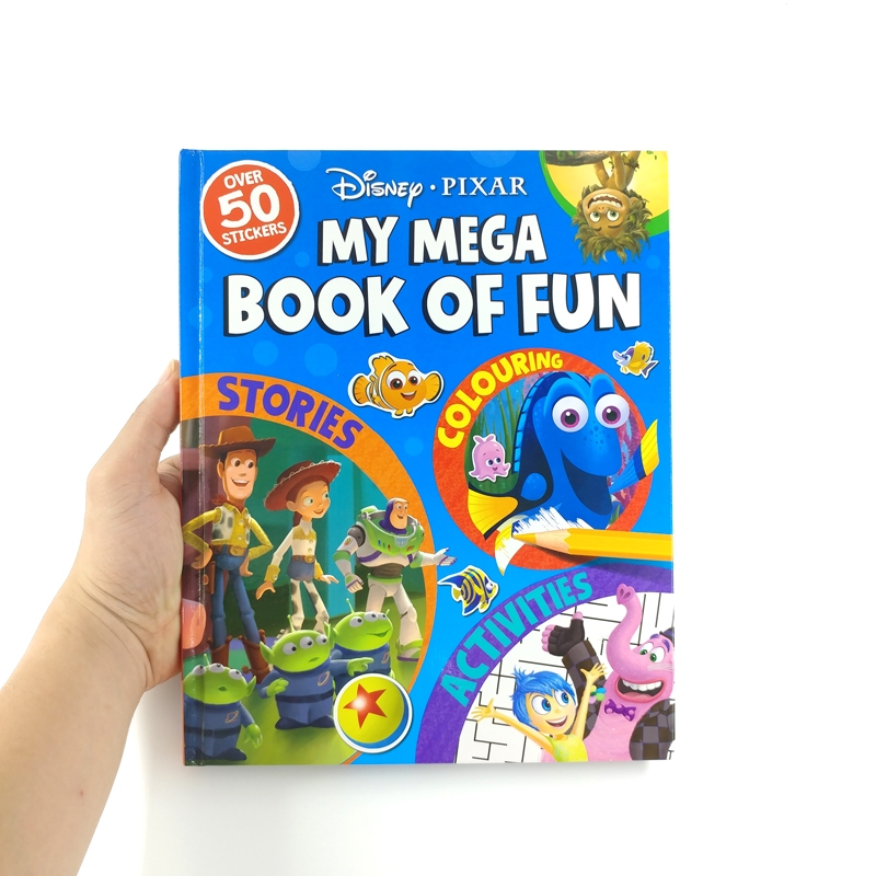 Disney Pixar: My Mega Book of Fun (My Mega Book of Fun Disney)