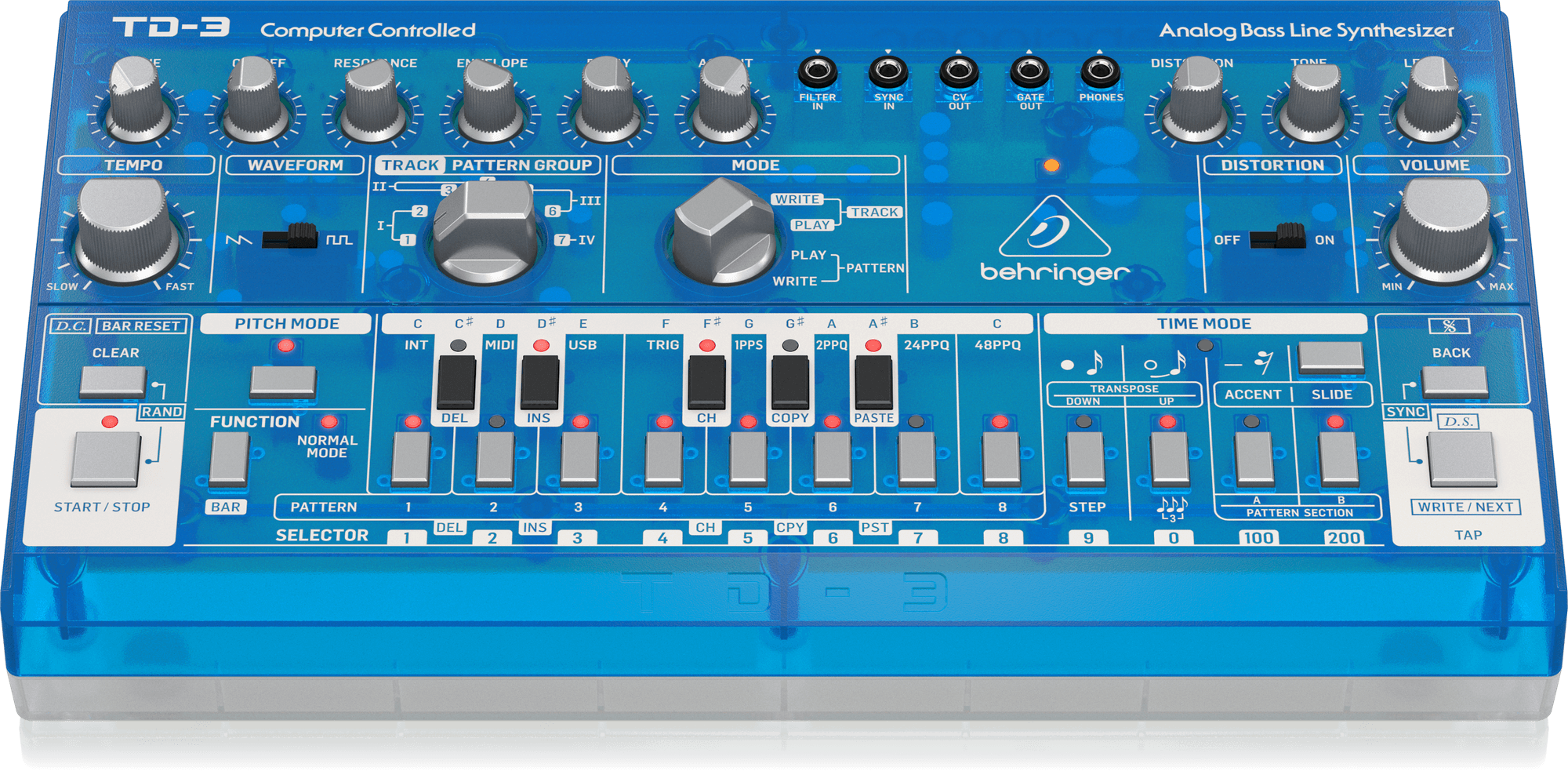 Hình ảnh Behringer TD-3-BB Analog Bass Line Synthesizer - Hàng Chính Hãng