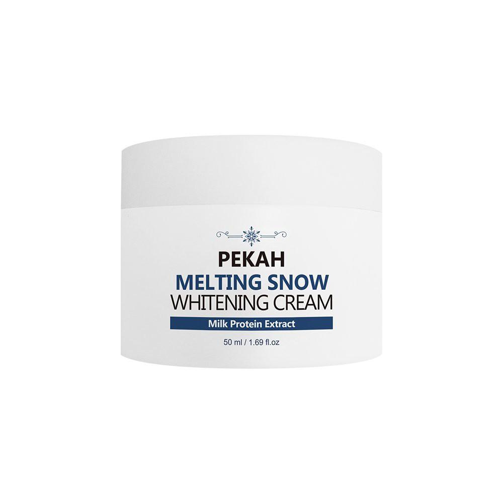 Kem Dưỡng Trắng Nâng Tone Pekah Melting Snow Whitening Cream 50ml