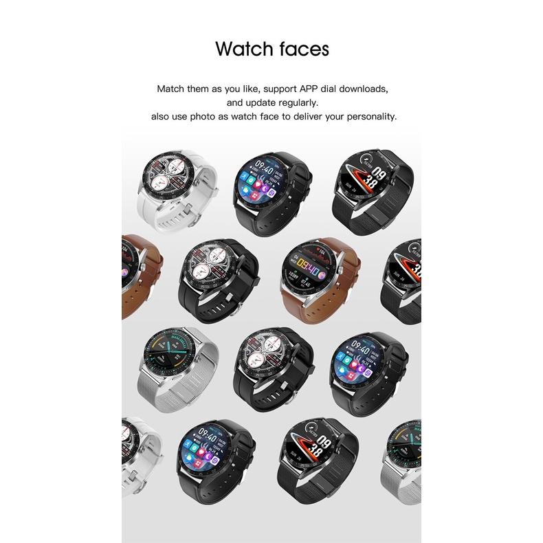 Đồng hồ thông minh Microwear GT3 - Hỗ trợ nghe gọi đẩy thông báo qua bluetooth, thay đổi nhiều mặt đồng hồ