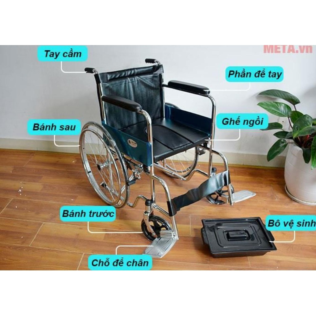 Xe lăn có bô LUCASS X8
