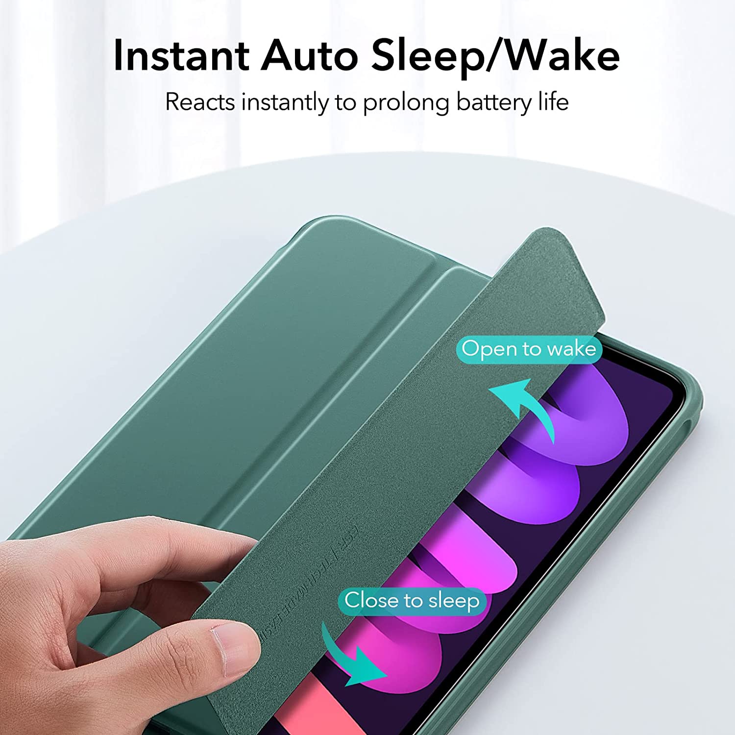 Bao Da Dành Cho iPad Mini 6 ESR Rebound Hybrid Case - Hàng Nhập Khẩu