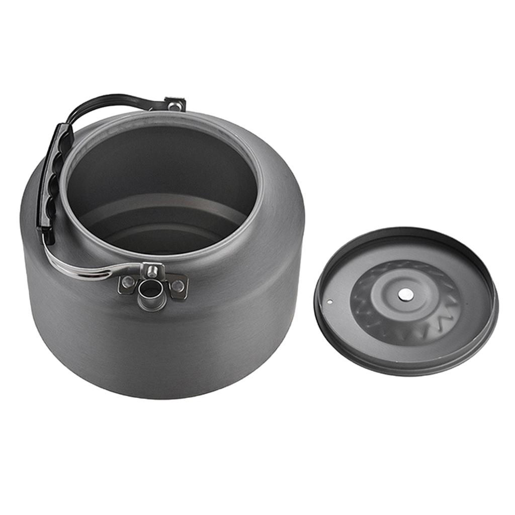 Outdoor 2L Water Kettle Camping Picnic BBQ Teapot Coffee Hhanging Pot