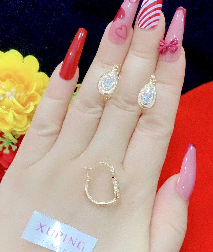 Bông tai nữ mạ vàng xuping mẫu 06.170922