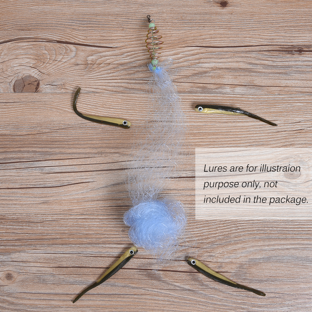 Bộ 2 Lưới Bắt Cá Có Hạt Phát Sáng