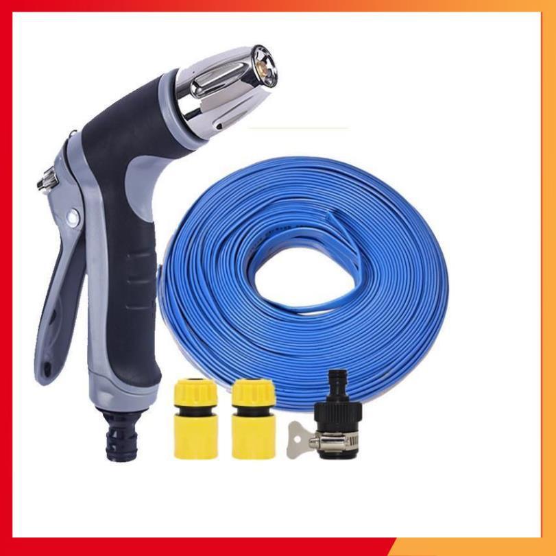 Bộ dây và vòi xịt rửa xe tưới cây tăng áp 3-5m 206817