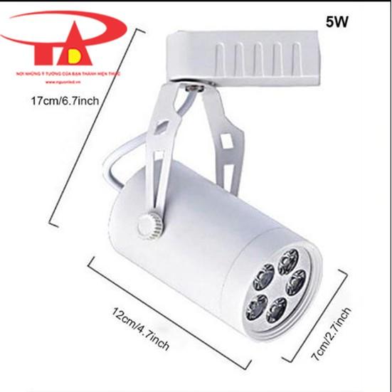 Đèn led thanh ray 5w - Đèn rọi tranh 5w