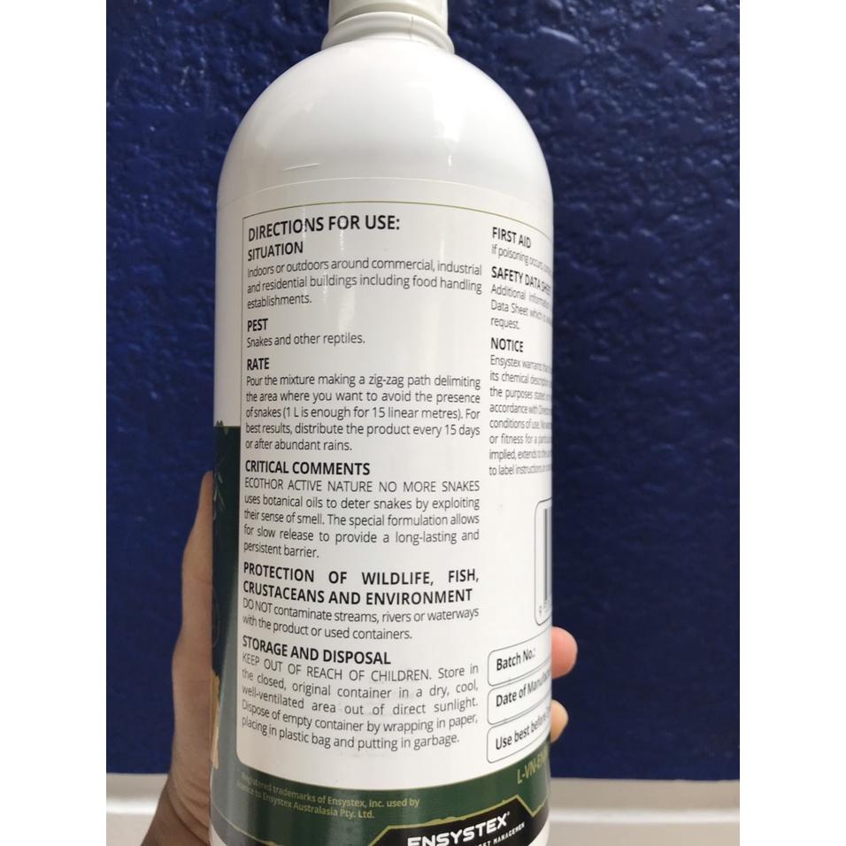 Chế phẩm xua đuổi rắn Ecothor nhập khẩu từ Úc - Nhập khẩu bởi Công Ty Ensystex VN.