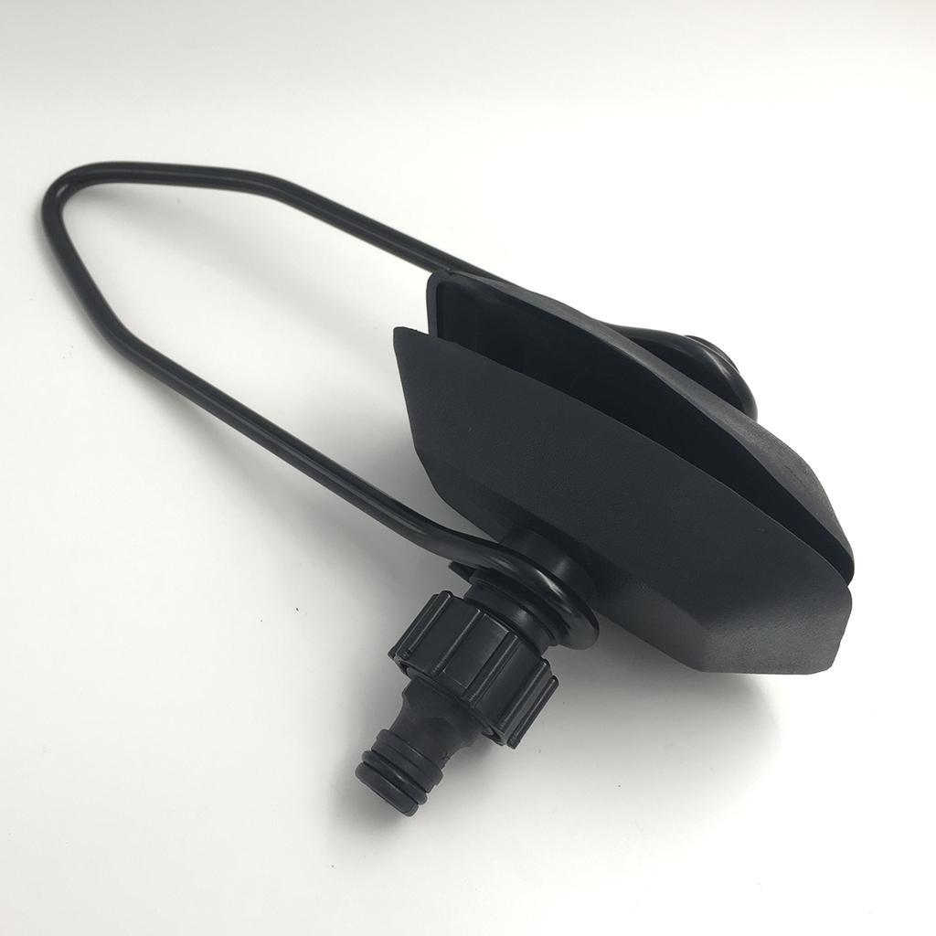 2pcs Outboard Boat Water Flow Motor Flusher Rectangular & Round Ear Muff Cup