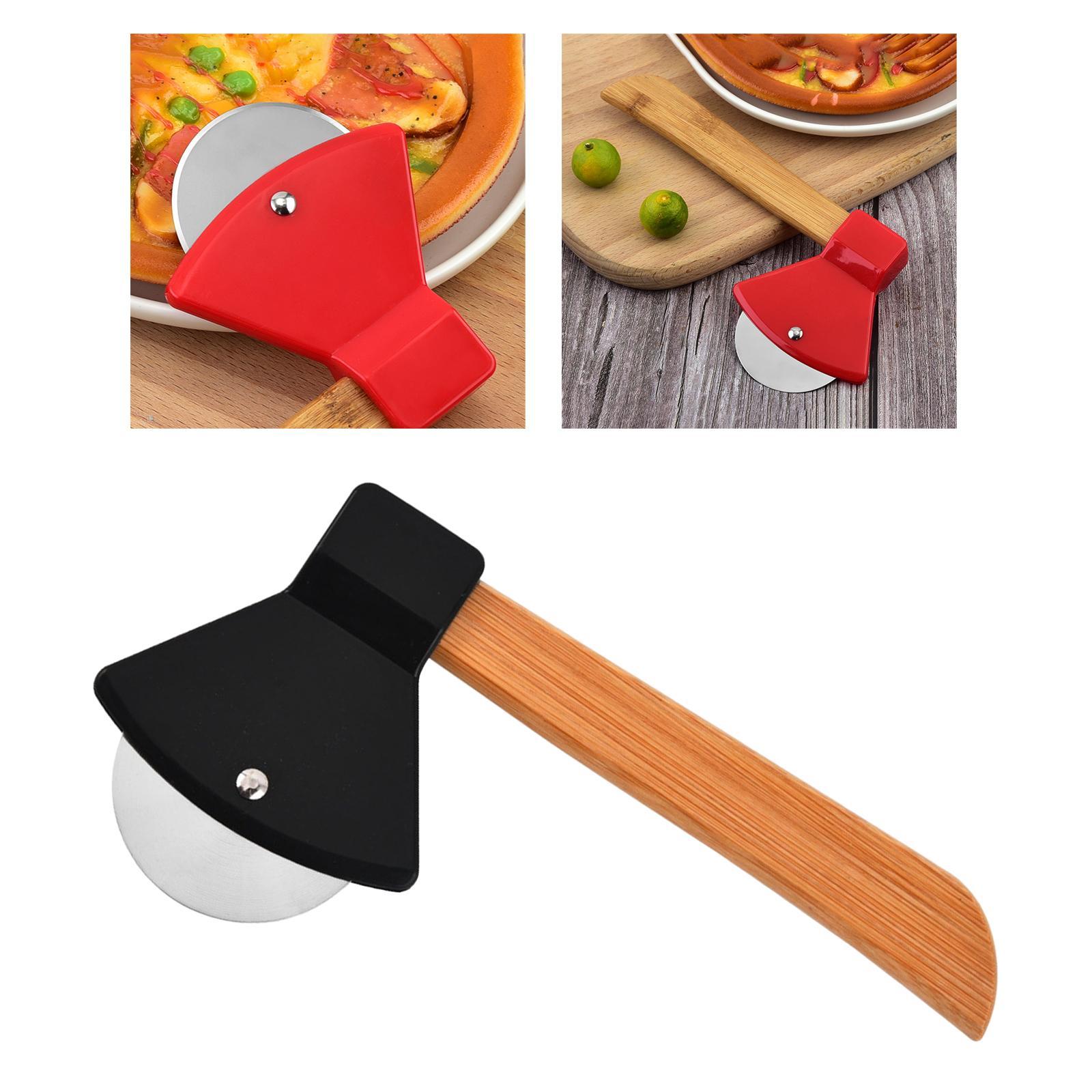 Pizza Cutter Wheel Comfortable Grip Easy to Clean for Pancakes Waffles