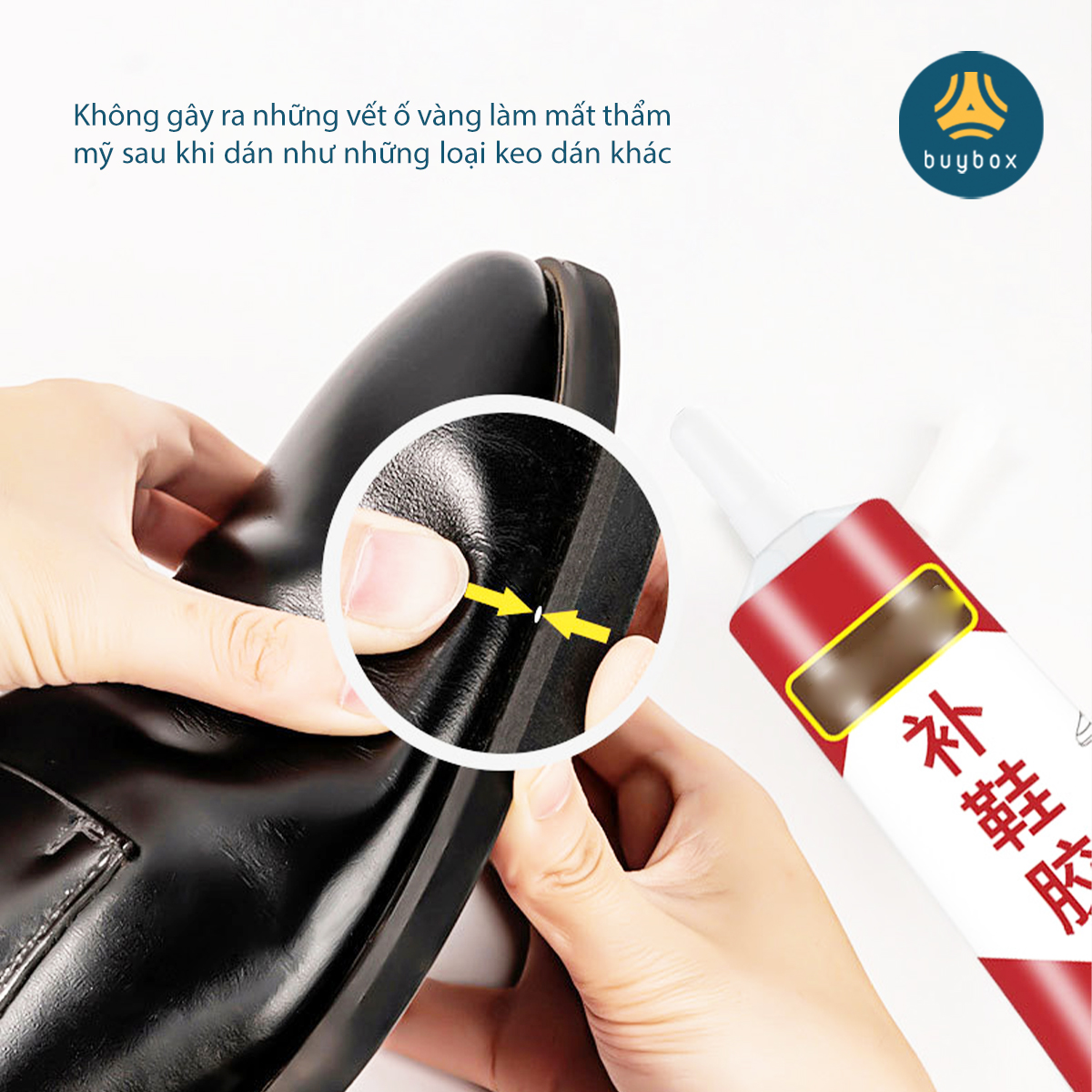 Keo dán giày bền chặt, chống thấm hiệu quả, chất keo lỏng,  dễ dàng sử dụng, tiện lợi - BuyBox - BBPK356