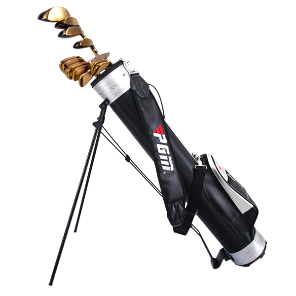 Túi Gậy Tập Golf Có Chân Chống - Pgm Golf Stents Gun Bag - Qiab008 - Đen Ghi