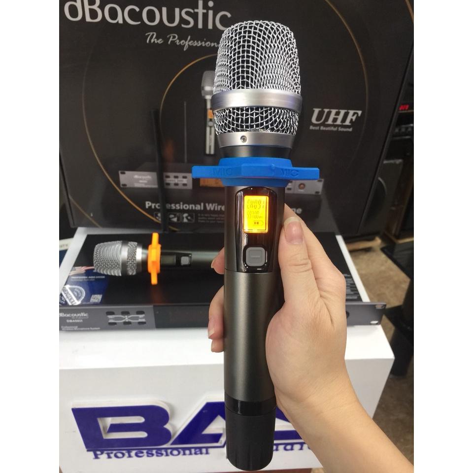 Micro dBacoustic 450II, mic không dây karaoke chất lượng cao, tích hợp ECHO độc đáo, hàng chính hãng