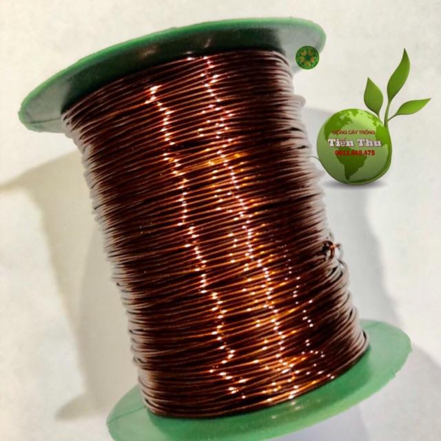 DÂY NHÔM MẠ ĐỒNG DÙNG UỐN CÀNH,GÒ BUỘC CÂY CẢNH