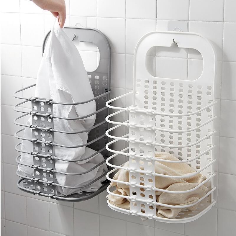 Giỏ treo tường đựng quần áo đồ dùng nhà tắm