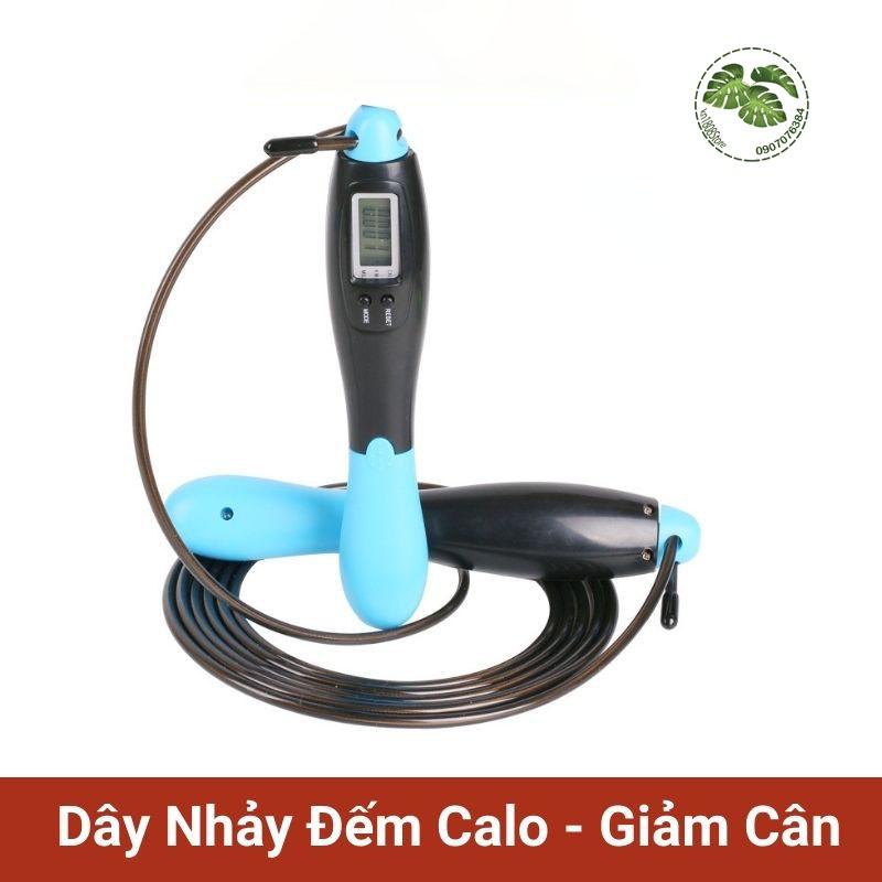 Dây nhảy đếm vòng, dây tập tại nhà, Dây nhảy giảm cân thông minh cao cấp có màn hình hiển thị LCD KN19