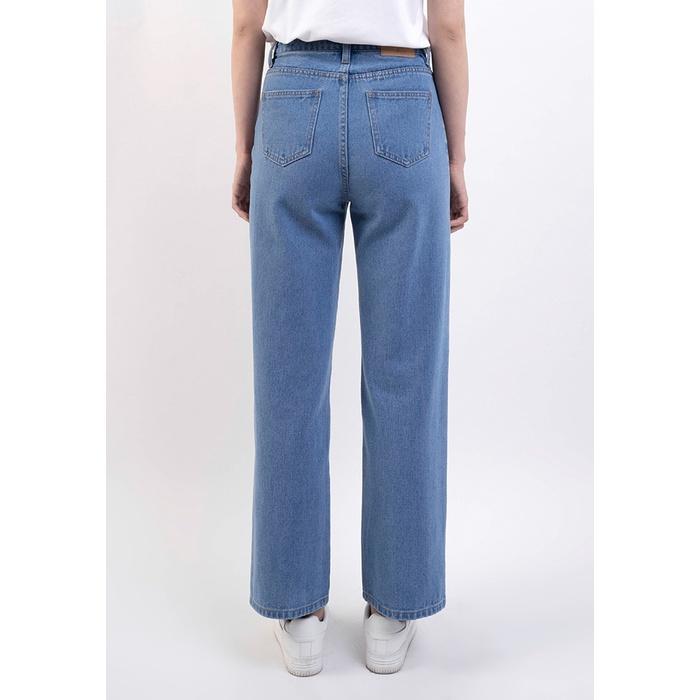 QUẦN JEANS LƯNG CAO ỐNG ĐỨNG NỮ - WOMEN STRAIGHT JEANS.- JO22130006