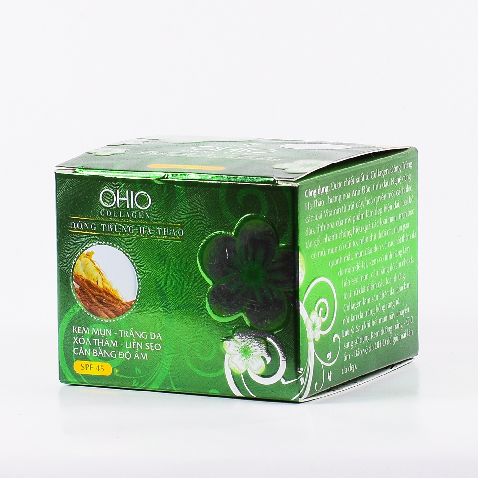 Kem Ngừa Mụn - Trắng Da - Xóa Thâm - Liền Sẹo - Cân Bằng Độ Ẩm - OHIO (20g)