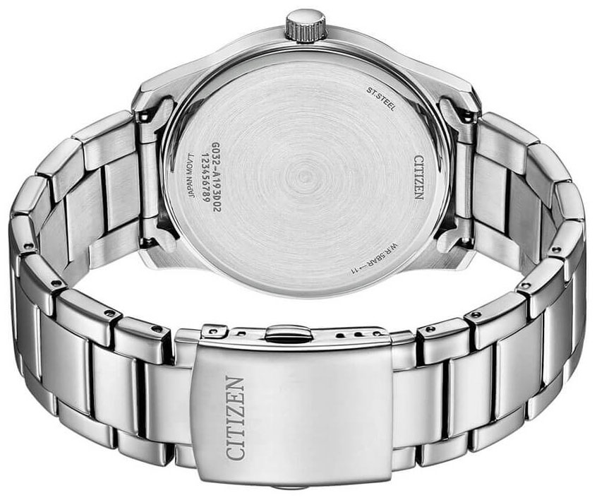 Đồng Hồ Nam Citizen Pin BH5001-56H - Dây Kim Loại - Kính Khoáng - Mặt Xám