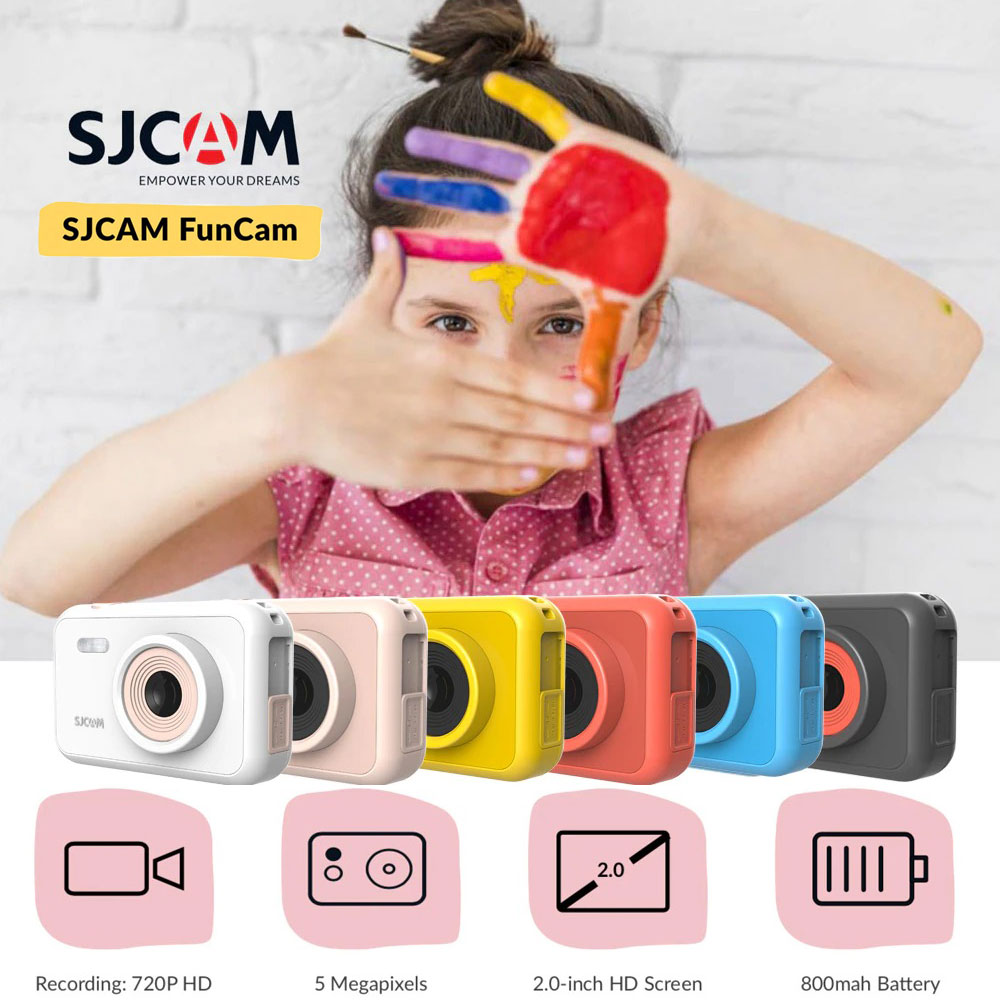 Camera cho trẻ em SJCAM FUNCAM KIDS - Hàng Chính Hãng