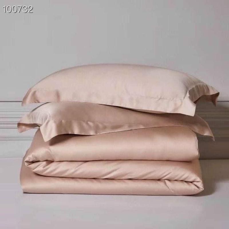 DRAP GỐI SATIN HÀN QUỐC JEJU MÀU TRƠN