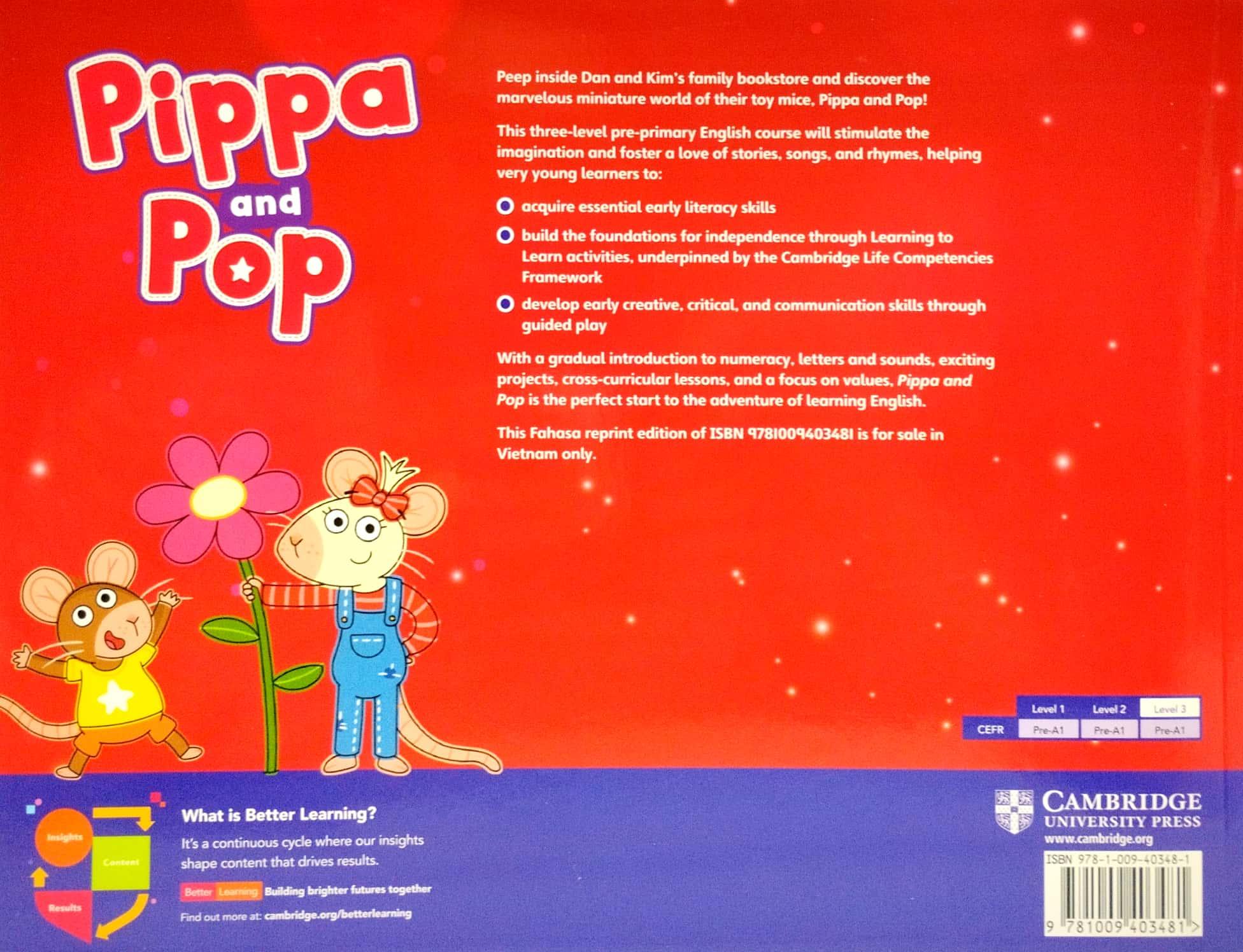 Pippa And Pop Level 3 Workbook American English