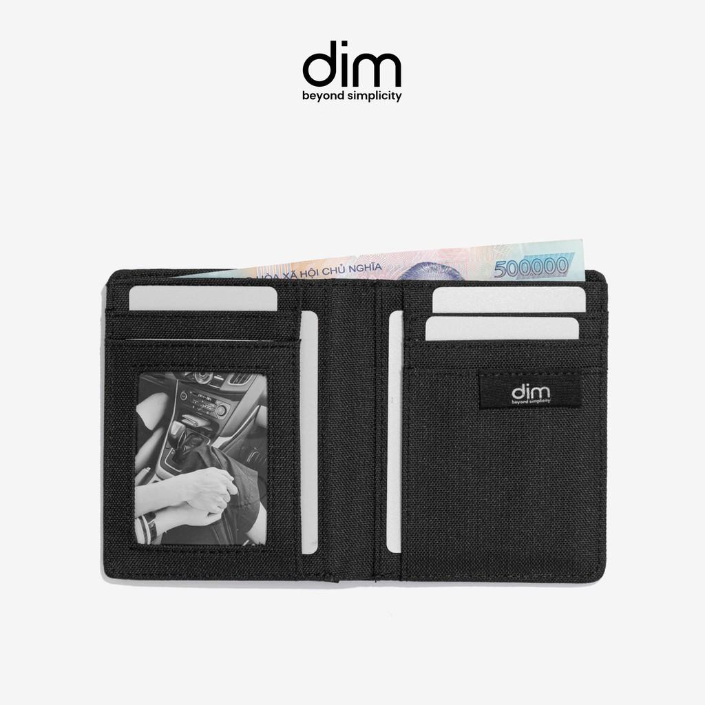 Ví vải gập đôi unisex DIM Basic Wallet 2 - Đứng (Ngăn đựng hình)