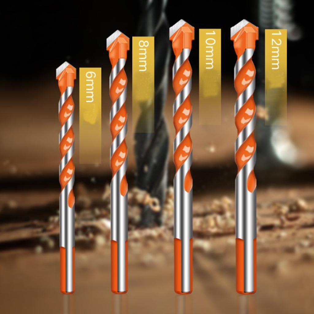 20 Pcs HSS Drill Bits for Ceramic Tile Marble Glass Drilling,6mm & 8mm