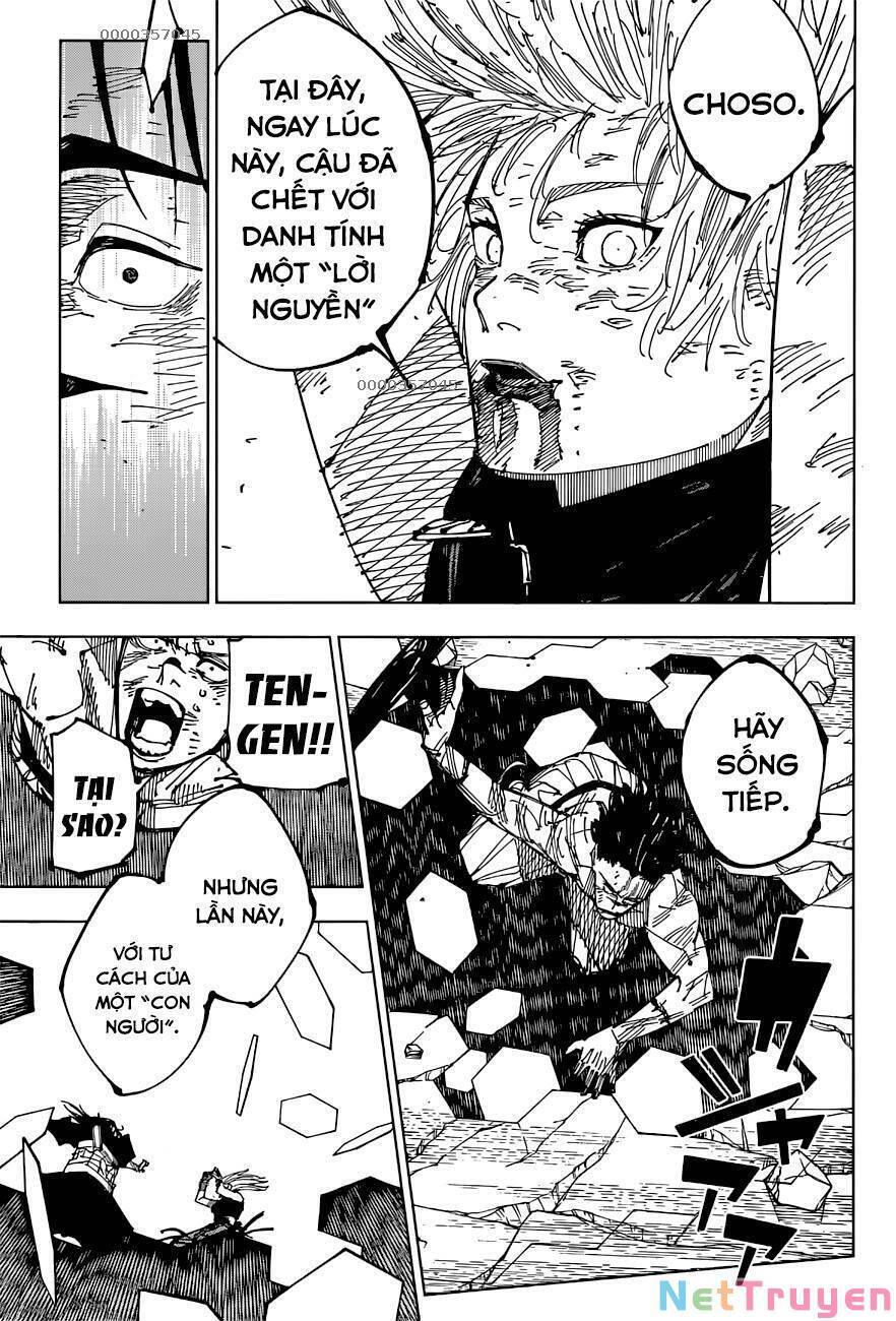 jujutsu kaisen - chú thuật hồi chiến chapter 208 9