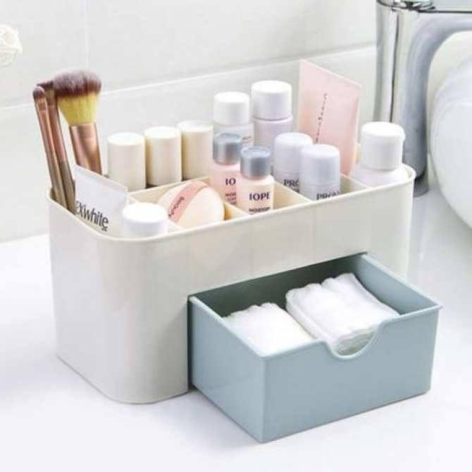 Khay Đựng Mỹ Phẩm Có Ngăn Kéo Nhiều Ngăn