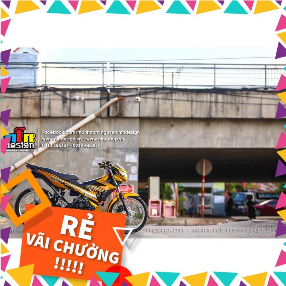 Tem Rời Raider FI Mẫu Vàng Đen