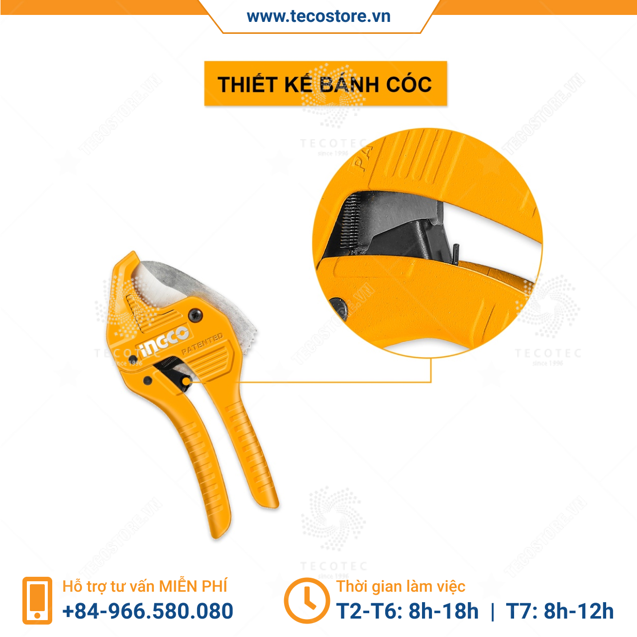 Dao cắt ống nhựa PVC INGCO HPCS05428