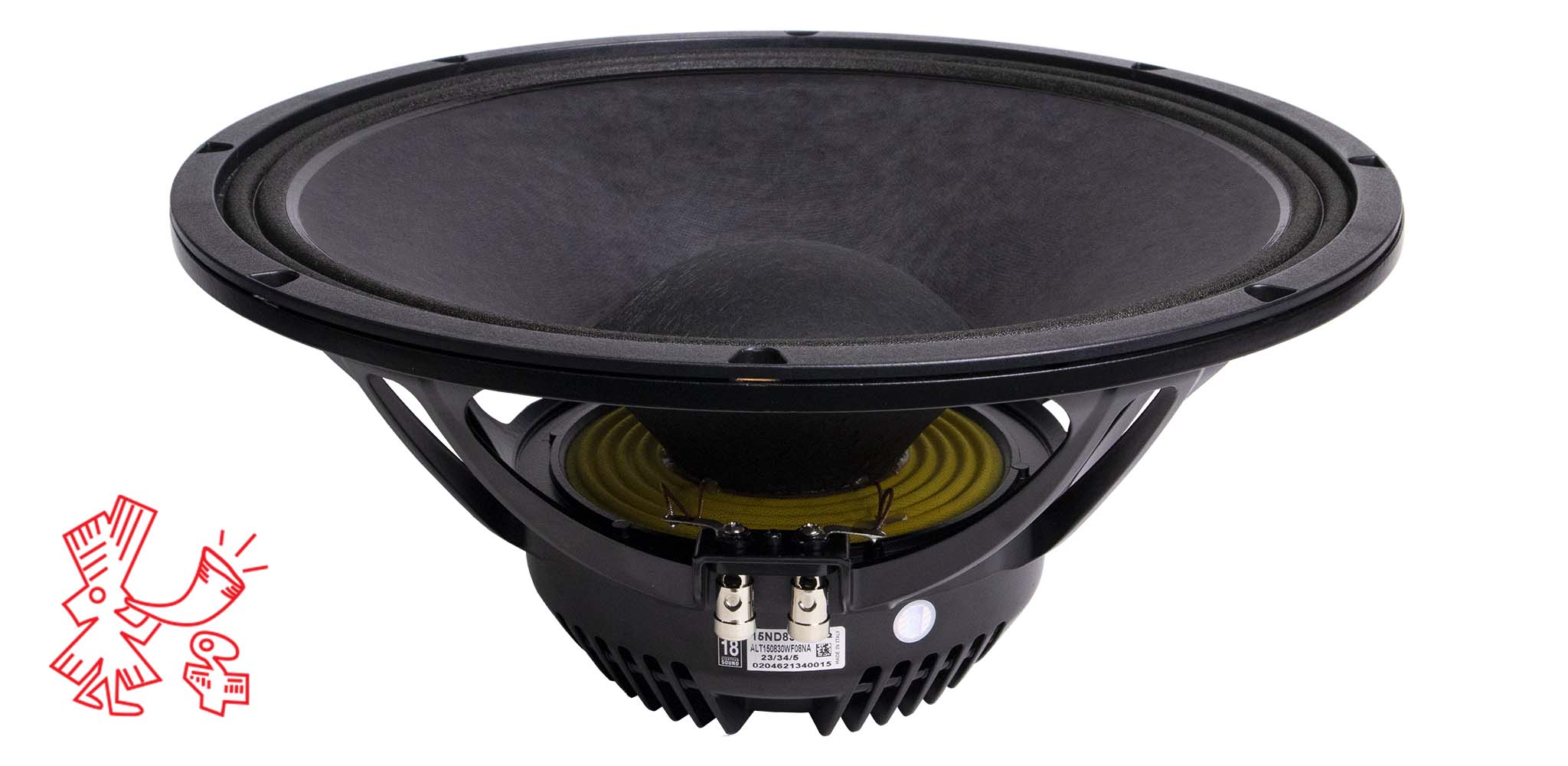 15ND830 Củ loa Bass 15inch - 4 tấc Neodymium 450W 4/8Ω 18 Sound-HÀNG CHÍNH HÃNG