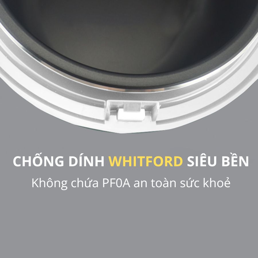 Nồi cơm điện 1.2L Mishio MK387 - Hàng chính hãng