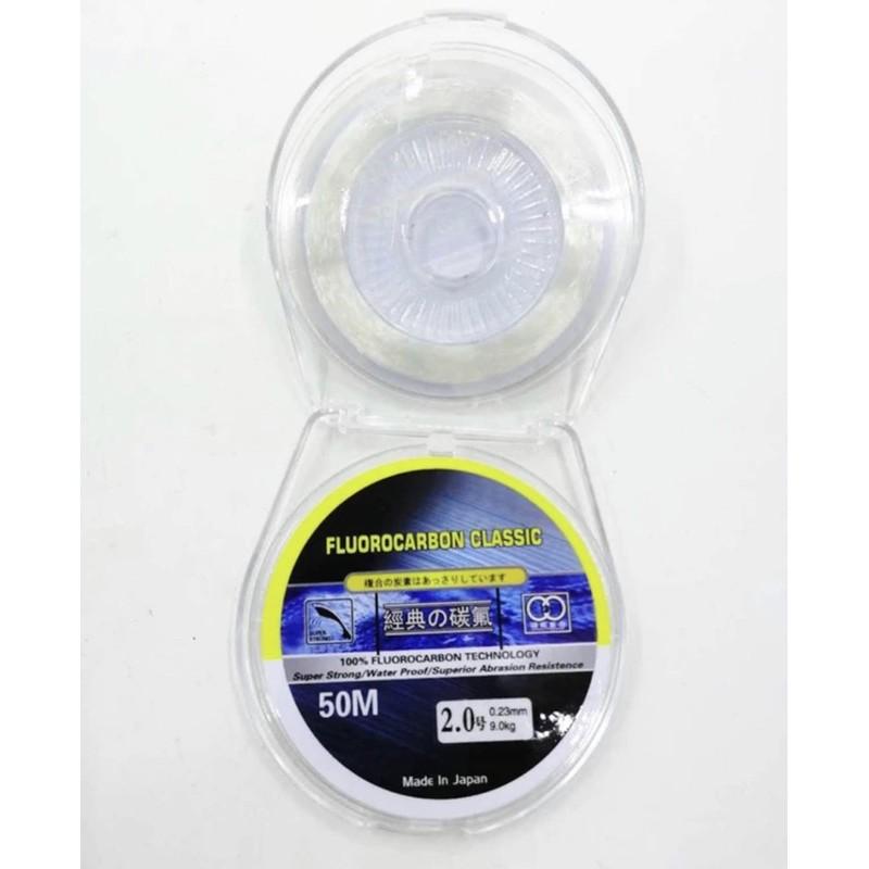 Cước thẻo câu đai Fluorocarbon 50m