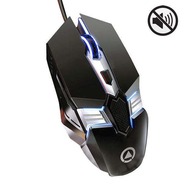 Chuột gaming Yindiao G12 led đa màu - phiên bản Silent không tiếng click (3 màu tùy chọn) Nhất Tín Computer