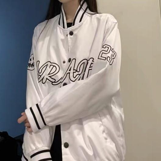 Áo khoác gió nữ cổ BomBer