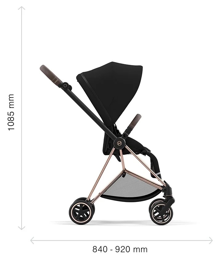 XE ĐẨY GẤP GỌN CYBEX MIOS 3 - Frame Rose Gold phiên bản mới nhất